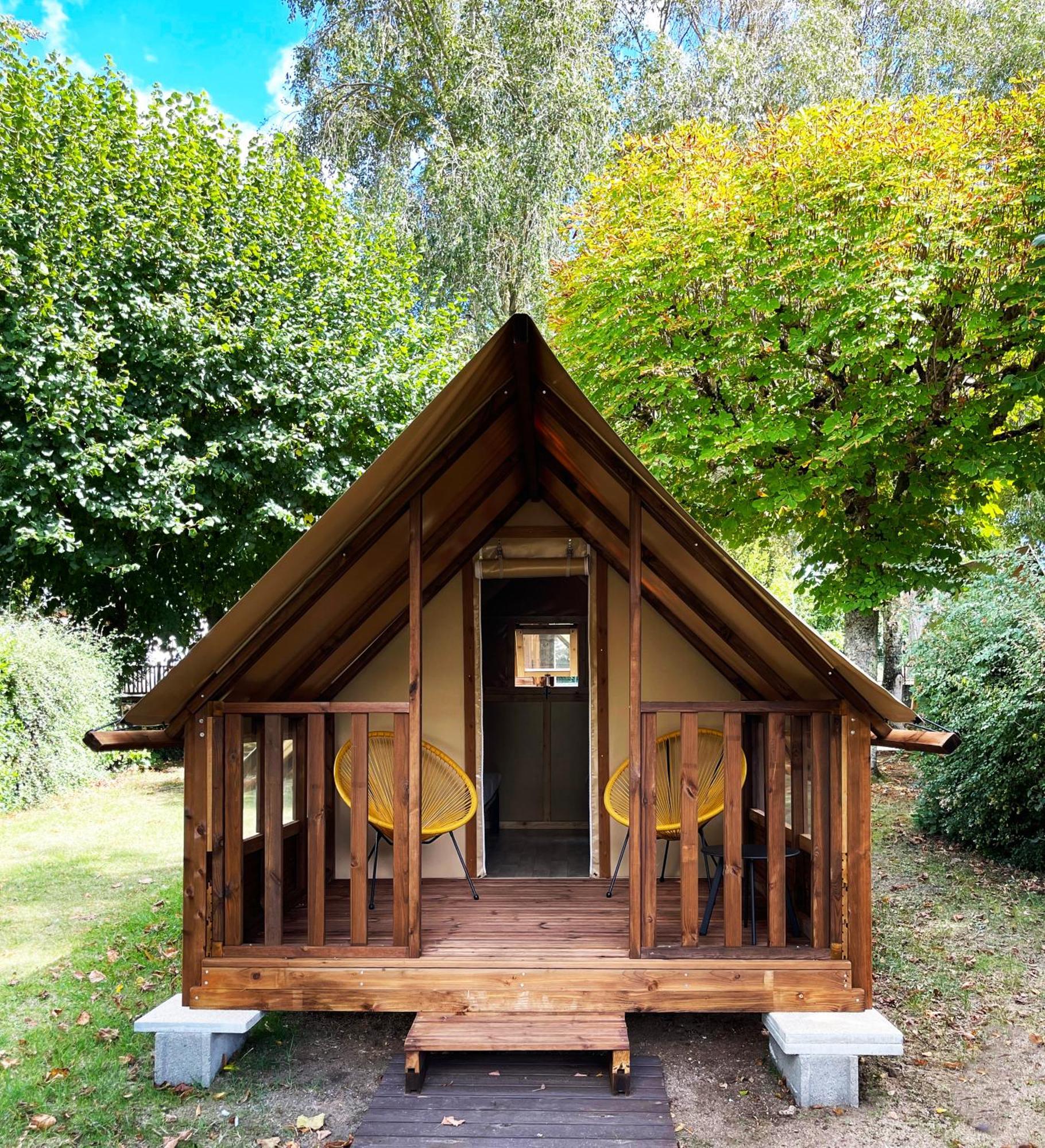 Camping Canal De Berry Saint-Amand-Mont-Rond Buitenkant foto